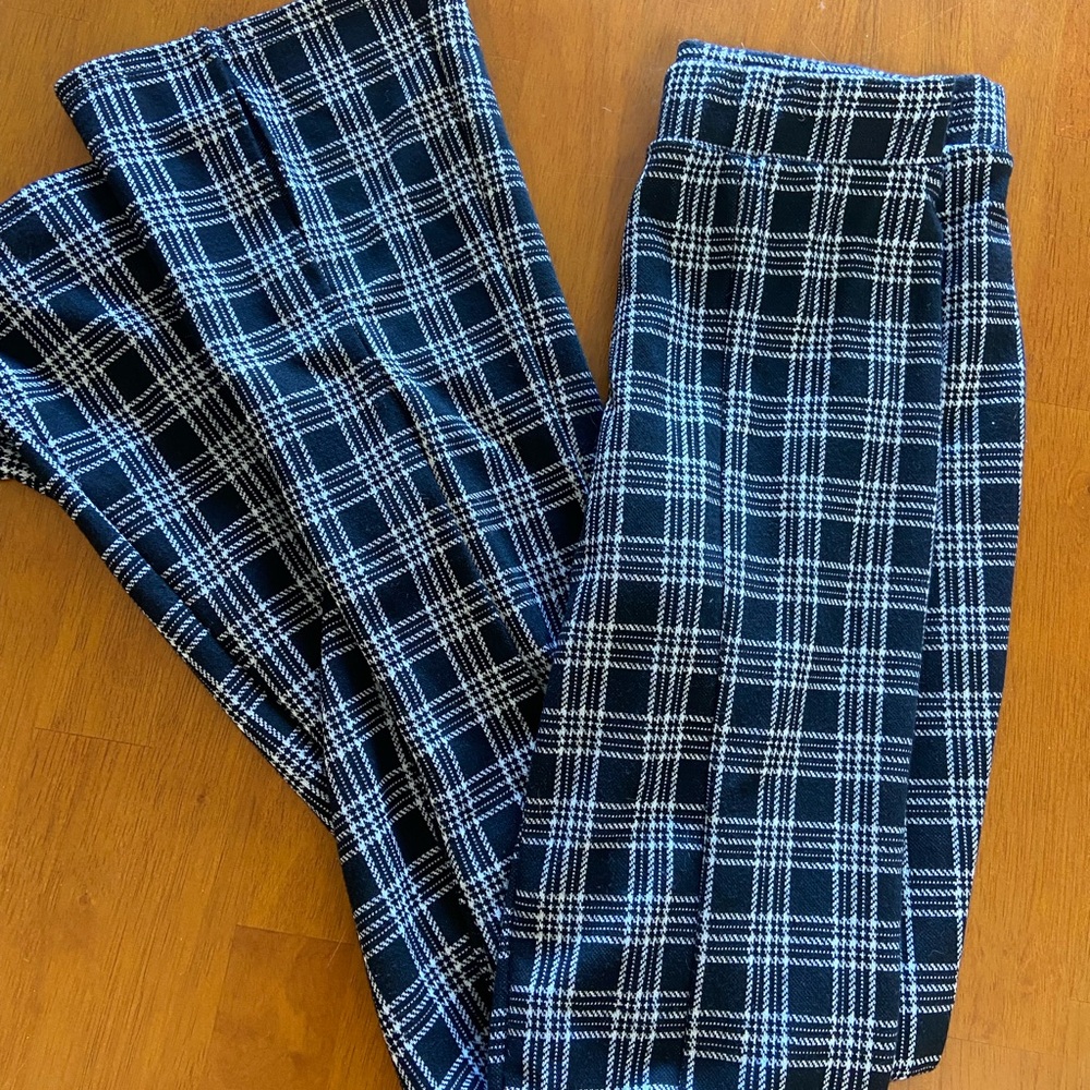 Urban Renewal Black and White Checkered Pants
